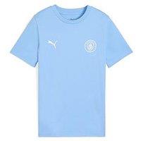 Puma Junior Manchester City 25/26 Football T-Shirt - Blue