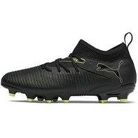 Puma Junior Future 8 Match Firm Ground Football Boots - Black