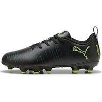 Puma Junior Future 8 Play Firm Ground Football Boots - Black