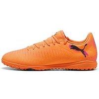 Puma Mens Future 8 Play Astro Turf Football Boots - Orange