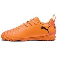 Puma Junior Future 8 Play Astro Turf Football Boots - Orange