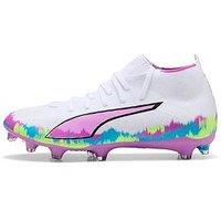 Puma Womens Ultra 6 Match Brilliance Firm Ground Football Boot - White