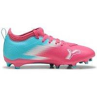 Puma Junior Ultra 6 Match Firm Ground Football Boots - Pink