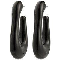 Pilgrim Elijah Earrings - Black