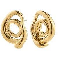 Pilgrim Unfold Earrings - Gold Plated