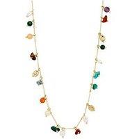 Pilgrim Between Necklace - Gold Plated