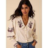 Nobodys Child Henrietta Shirt - White