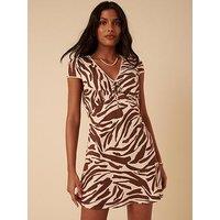 Nobodys Child Rosa Mini Dress - Brown