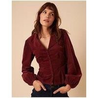 Nobodys Child Jenna Long Sleeve Top - Red