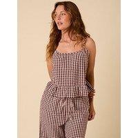 Nobodys Child Bridget Blouse - Blue