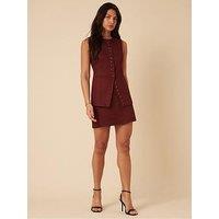 Nobodys Child Pelmet Mini Skirt - Brown