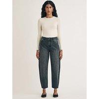 Nobodys Child Barrel Leg Jeans - Black