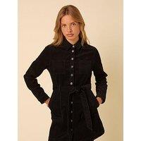 Nobodys Child Finchley Mini Shirt Dress Plain - Black