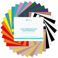 Loklik Htv Vinyl Sheet Bundle 36 Pack