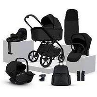 Silver Cross Cove & Ultimate 360 Car Seat Bundle - Onyx - Iconic Black Car