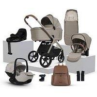 Silver Cross Cove Ultimate 360 Car Seat Bundle - Champagne - Natural Taupe