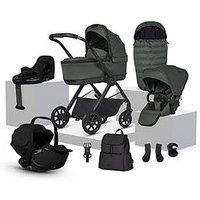 Silver Cross Reef 2 Ultimate 360 Car Seat Bundle - Pewter