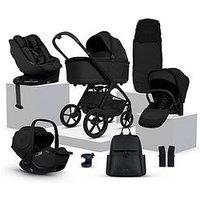 Silver Cross Cove Ultimate 360 Family Car Seat Bundle - Onyx - Iconic Black Car