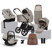 Silver Cross Cove Ultimate 360 Family Car Seat Bundle - Champagne - Natural Taupe