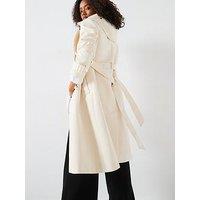 Forever New Caroline Trench Coat - Cream