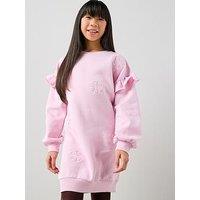The Very Collection Girls Sweat Dress - Pink