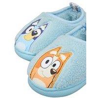 Bluey Boy Slip On Slippers - Blue
