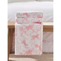 Catherine Lansfield Bow Throw- 200X240Cm