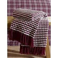 Catherine Lansfield Stab Stitch Throw