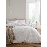 Bianca Woodland 200 Thread Count Cotton Reversible Duvet Set Natural