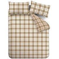 Catherine Lansfield Kelso Check Duvet Set