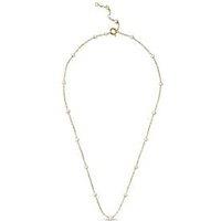 Enamel Copenhagen Lola Bold Necklace 18Ct Gold Plated 925 Sterling Silver - Daisy