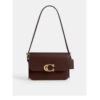 Coach Refined Calf Leather Sage Shoulder Bag
