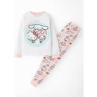 Hello Kitty And Friends Long Sleeve Pyjamas - Pink