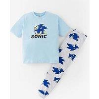 Sonic The Hedgehog Short Sleeve Pyjamas - Blue