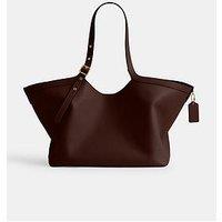 Coach Natural Grain Leather Gramercy Tote