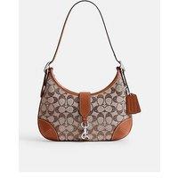 Coach The Coach Originals Crystal Signature Jacquard Hamptons Hobo
