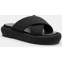Coach Penelope Signature C Canvas Sandal