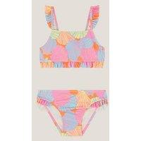 Monsoon Girls Jelly Haze Shell Print Bikini - Multi