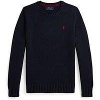 Polo Ralph Lauren Boys Crew Neck Sweater - Navy