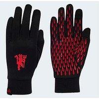 Adidas Unisex Manchester United Gloves - Black