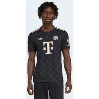 Adidas Mens Fc Bayern 25/26 Third Football Shirt - Black