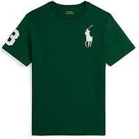 Polo Ralph Lauren Boys Logo Short Sleeve T-Shirt - Green