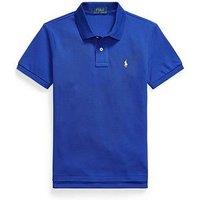 Polo Ralph Lauren Boys Slim Fit Short Sleeve Shirt - Blue
