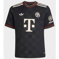 Adidas Kids Fc Bayern 25/26 Third Football Shirt - Black