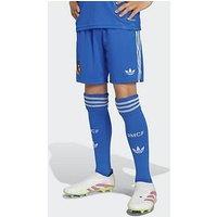 Adidas Kids Real Madrid 25/26 Third Kit Football Shorts - Blue