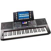 Rockjam Rjx90 61 Key Music Keyboard - Rechargeable Digital Piano With Touch Screen, Midi, Bluetooth, 776 Tones, 248 Rhythms & Learning Apps