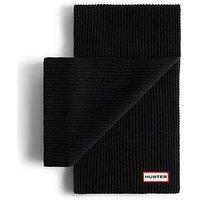 Hunter Unisex Jura Cuff Beanie/Scarf Box Set - Black