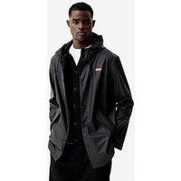 Hunter Unisex Jo Pu Raincoat - Black