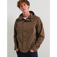 Belstaff Cover Cotton Lightweight Hooded Jacket - Brown
