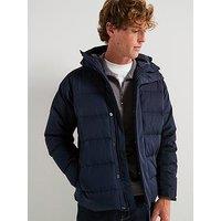 Belstaff Apex Heavyweight Padded Jacket - Navy